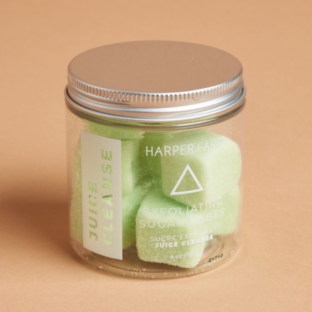 NEW Harper+Ari Exfoliating Cubes in Juice Cleanse